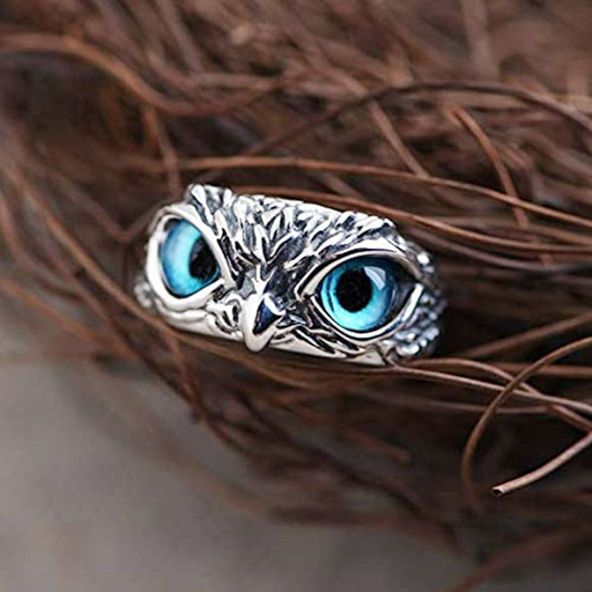 Antique Owl Ring